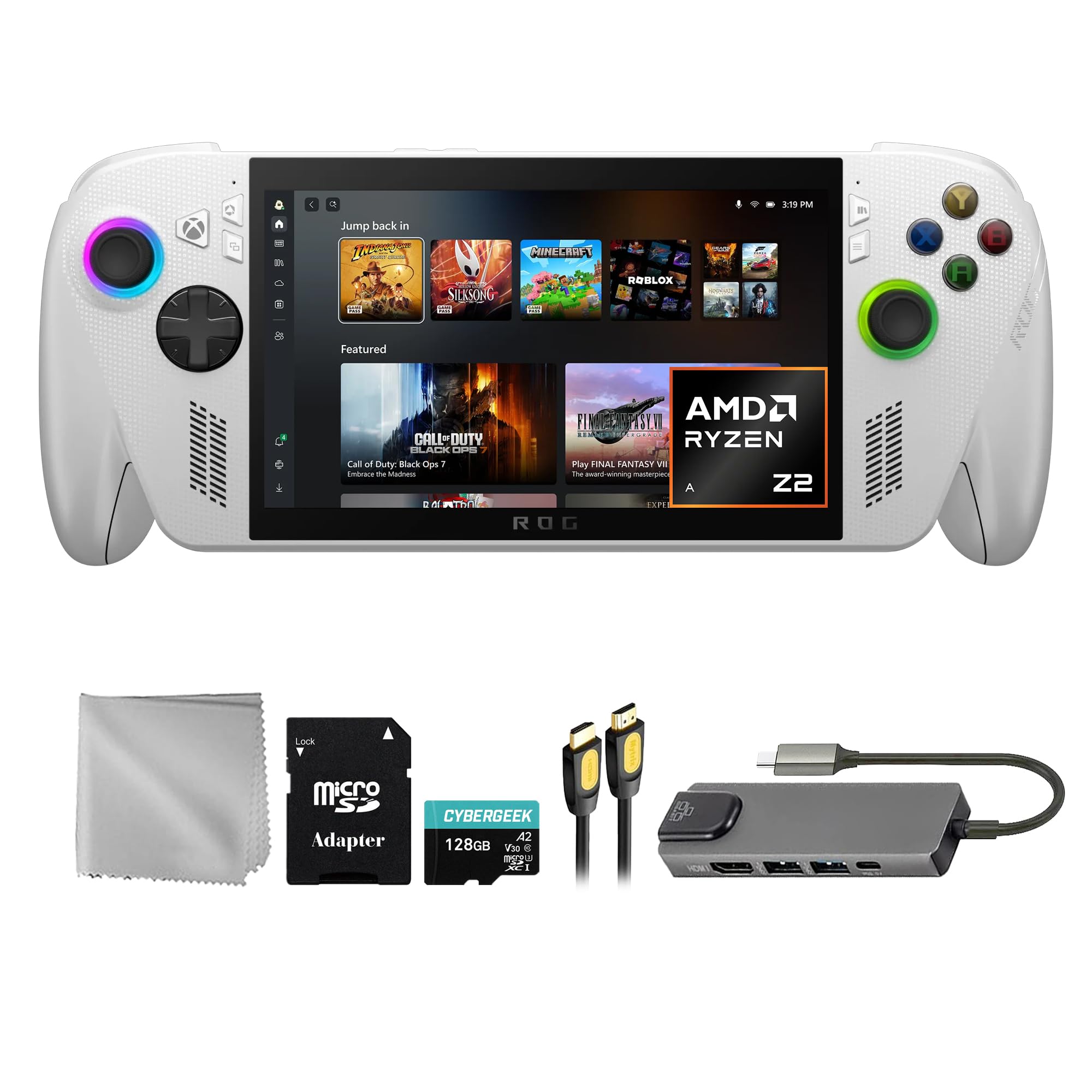 Amazon.com: ASUS ROG Xbox-Ally 1TB SSD AMD Ryzen Z2 A CPU Gaming